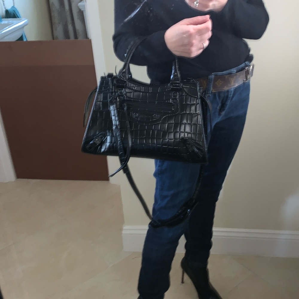 Balenciaga Neo city croc embossed - Picture 3 of 17